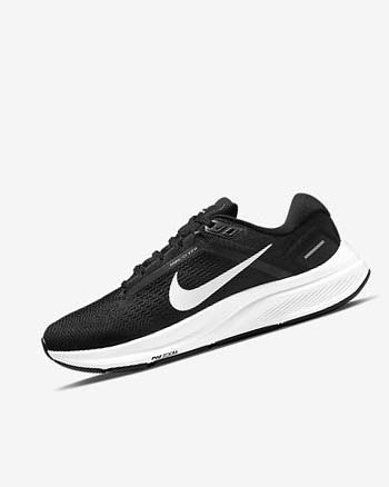 Nike Air Zoom Structure 24 Negros Blancos | MX 4830